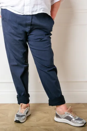 Plus Size Stretch Trousers