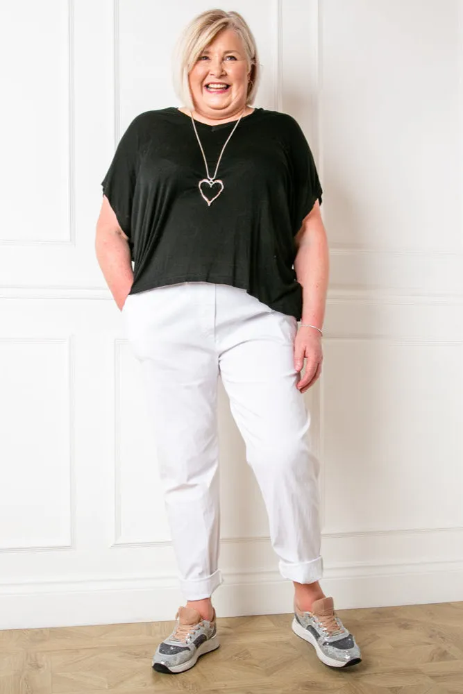 Plus Size Stretch Trousers