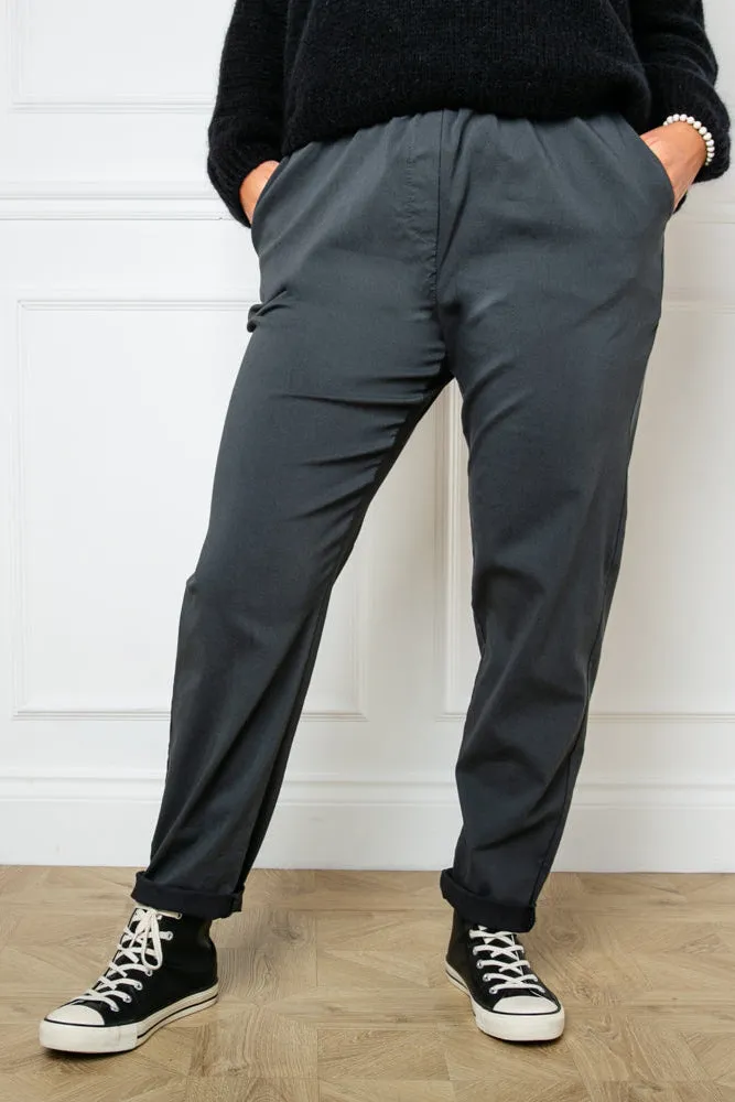 Plus Size Stretch Trousers