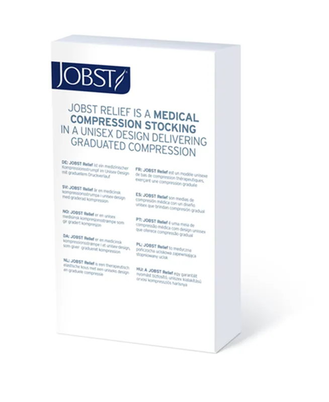PR/1  JOBST MEDICAL LEG WEAR, UNISEX, KNEE HIGH, 20-30MMHG, SM, BEIGE, OPEN TOE