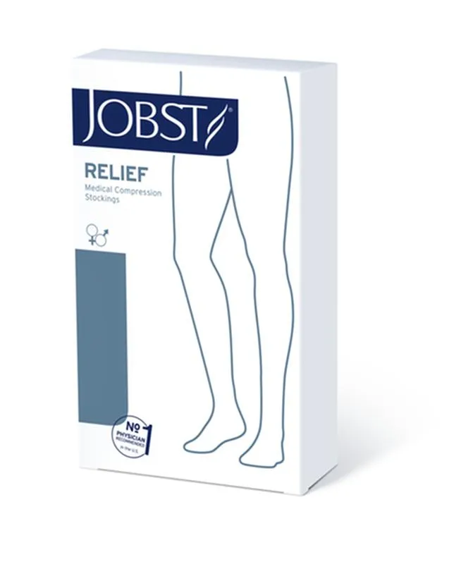 PR/1  JOBST MEDICAL LEG WEAR, UNISEX, KNEE HIGH, 20-30MMHG, SM, BEIGE, OPEN TOE