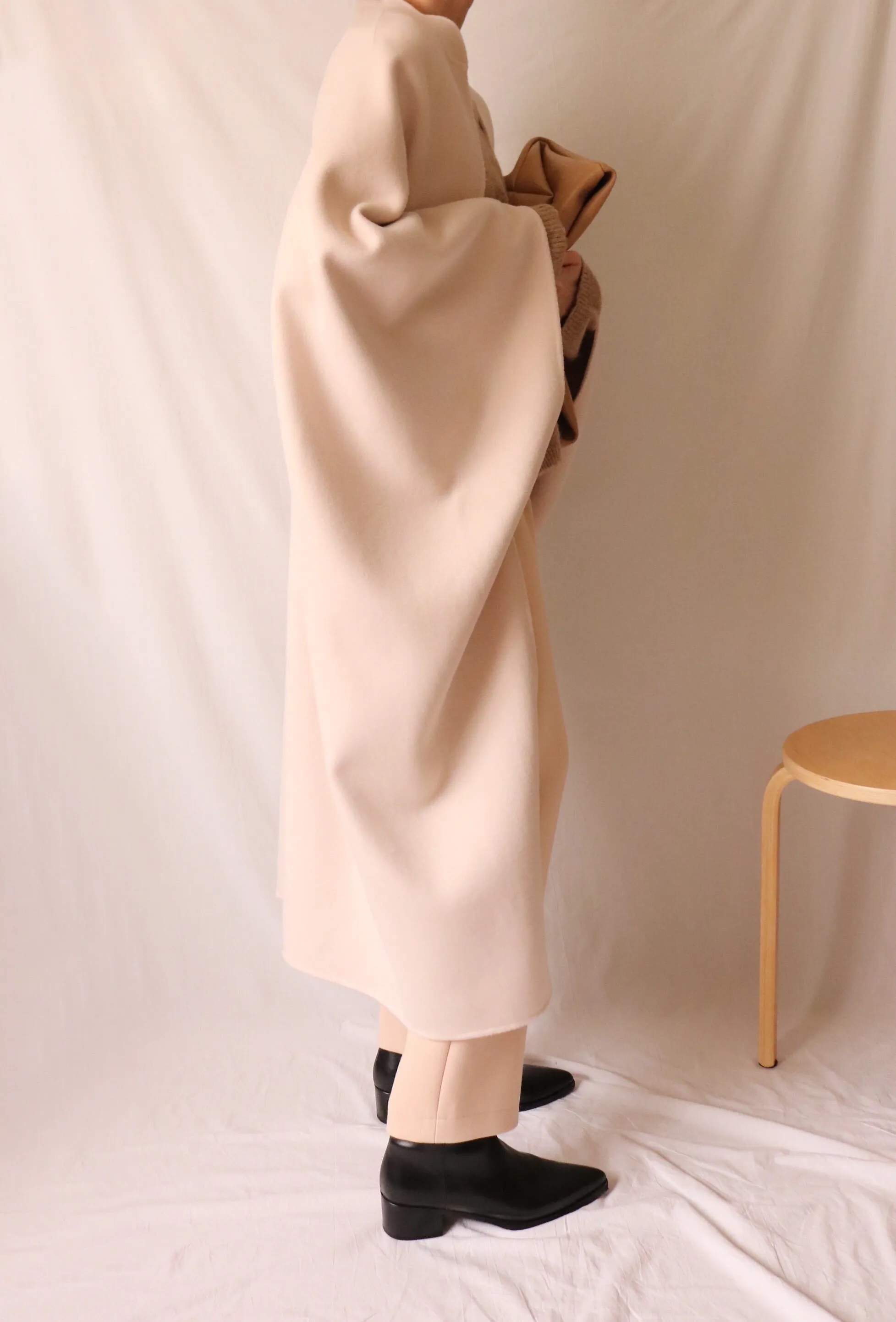 Privé poncho (cropped sleeves)