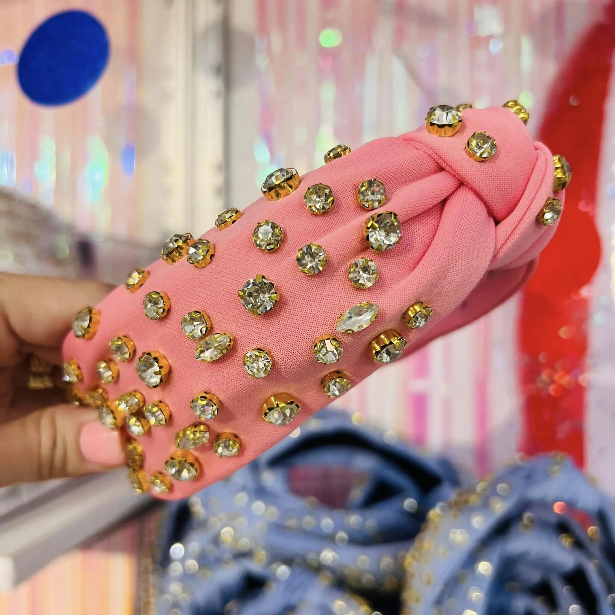 Rhinestone Studded Headbands