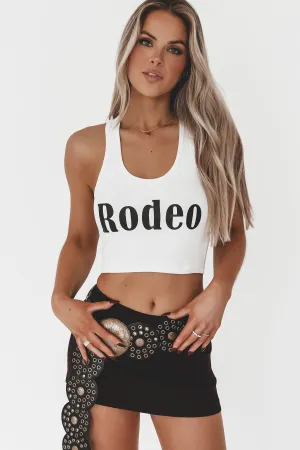 Rodeo Cropped Western Graphic Tank