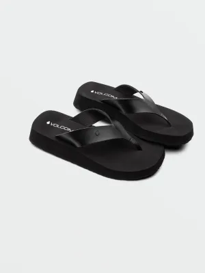 Sandales à plateforme Not Ur Moms - BLACK
