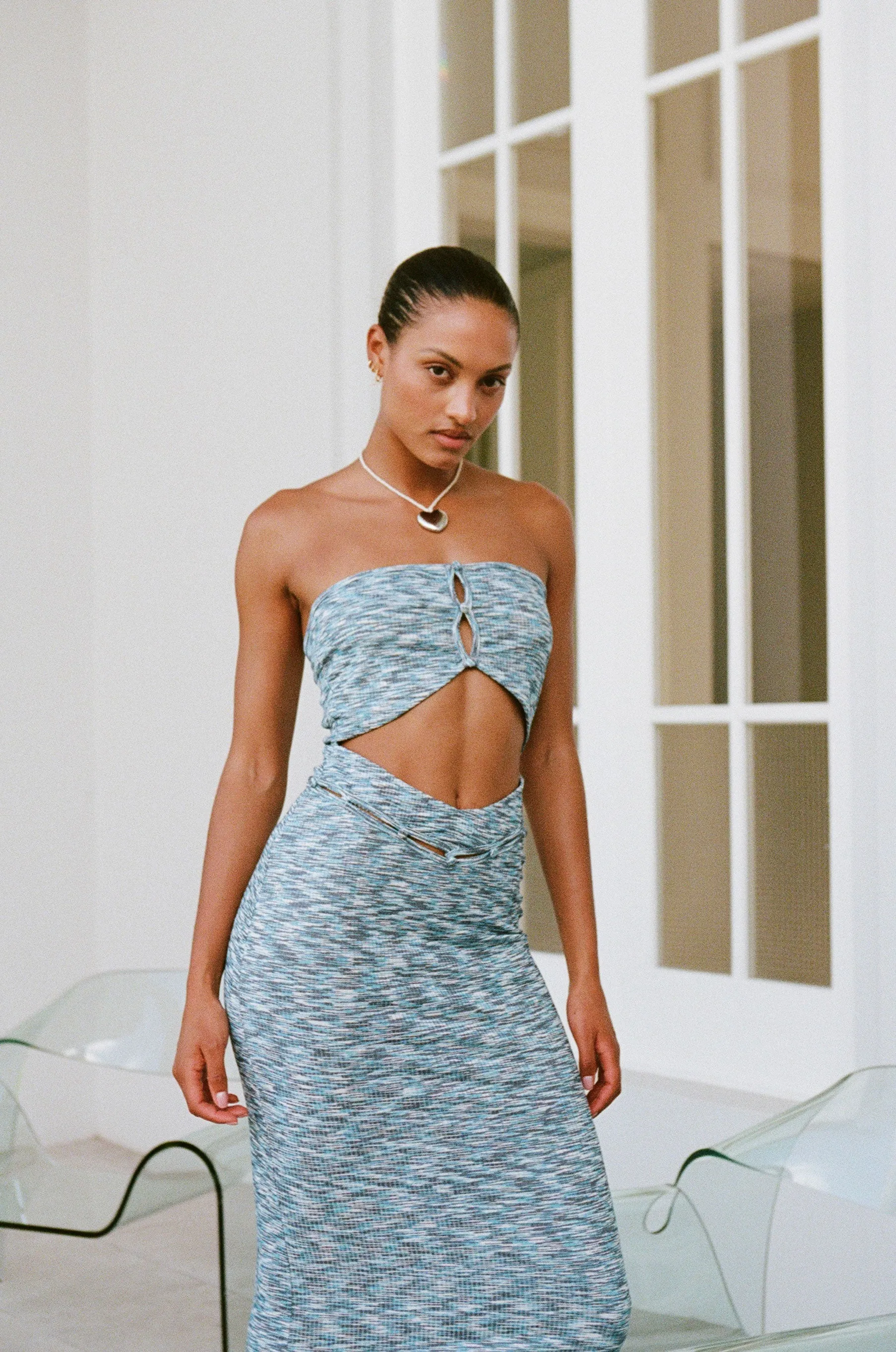 Sari Cutout Dress