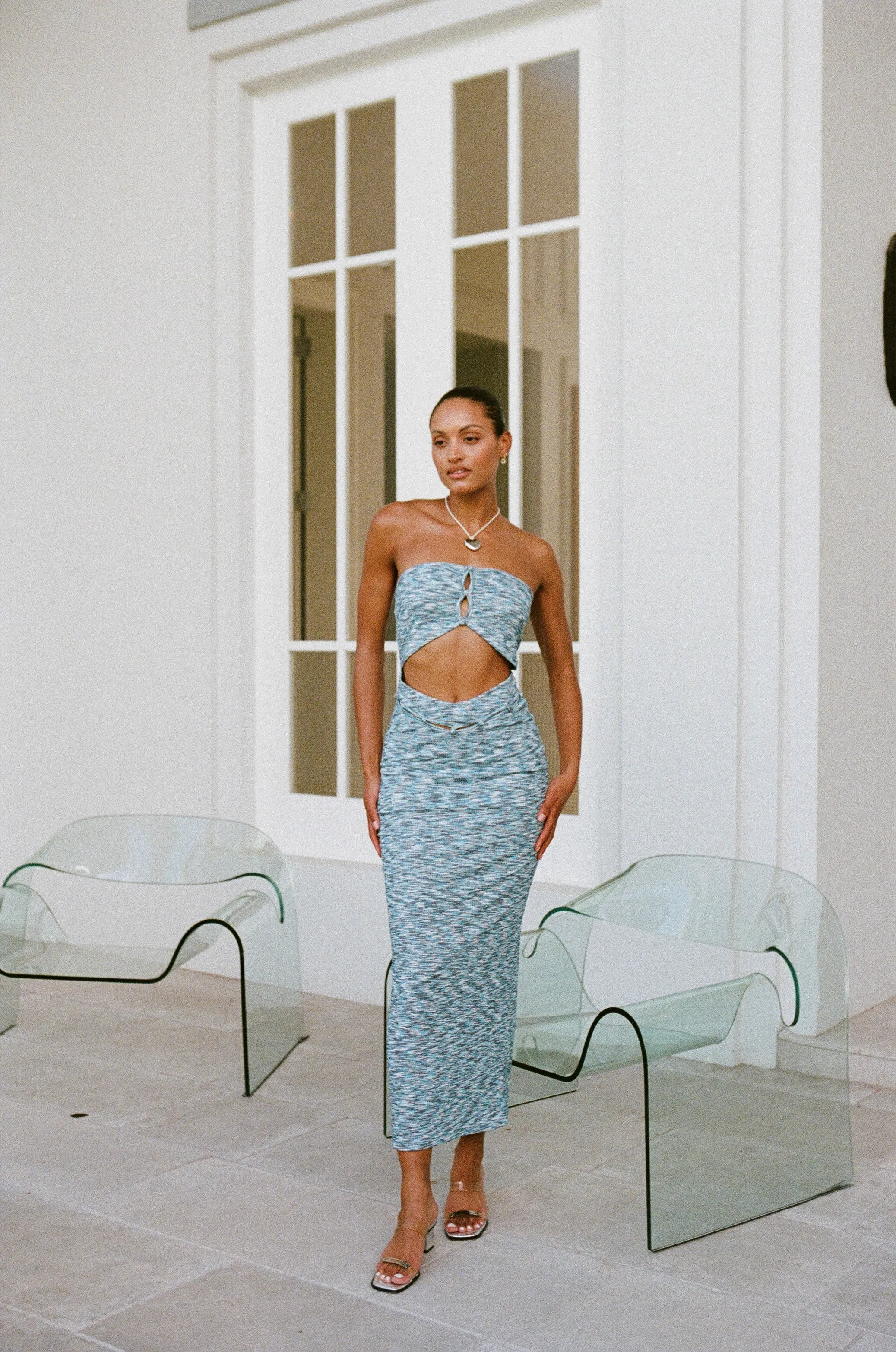 Sari Cutout Dress
