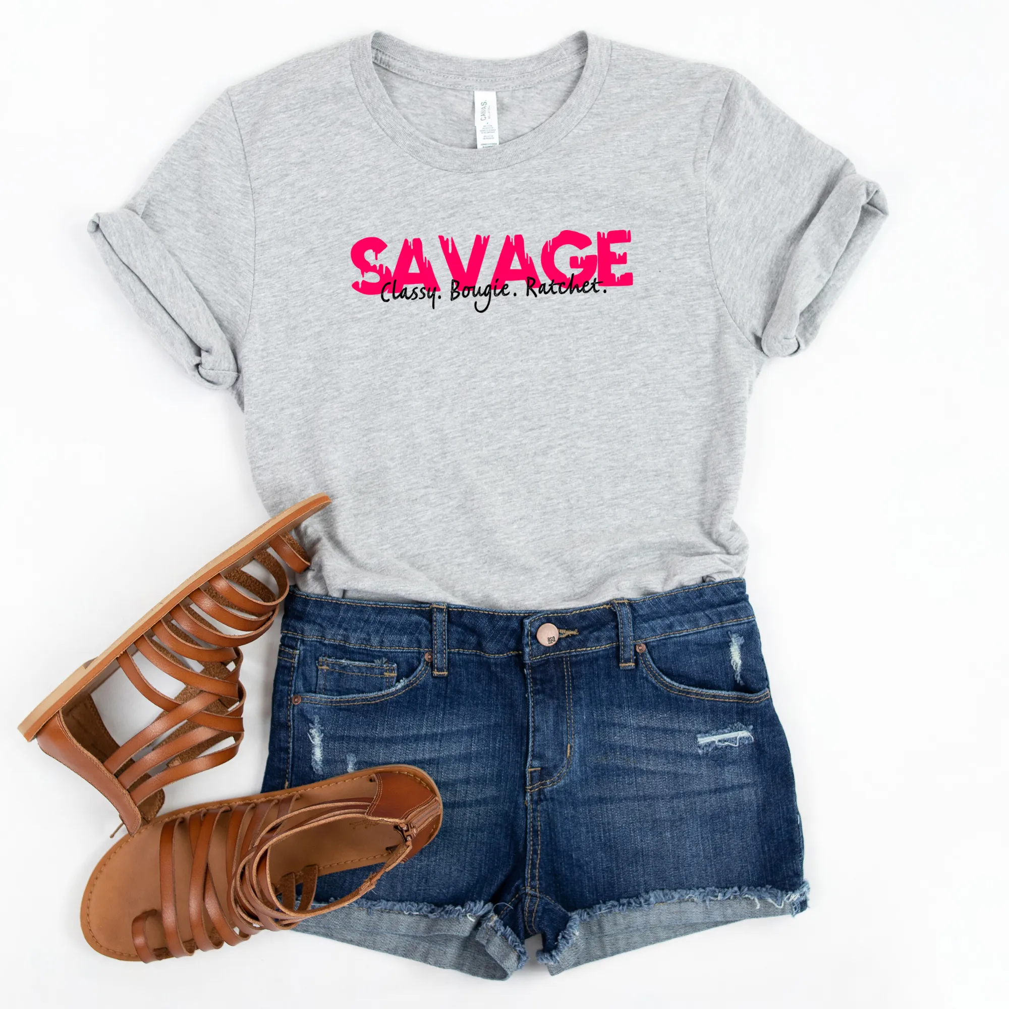 Savage. Classy Bougie Shirt! Boss Chic - Boss Babe