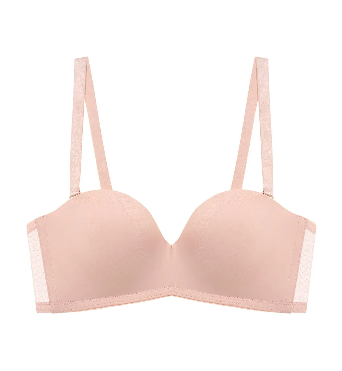 Simply Everyday Chic Non-Wired Detachable Push Up Bra