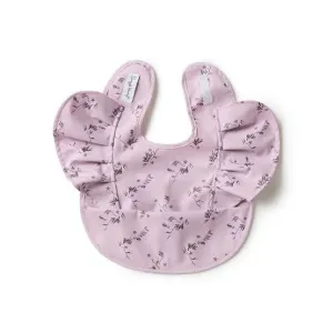 Snuggle Hunny Waterproof Frill Snuggle Bib - Coral
