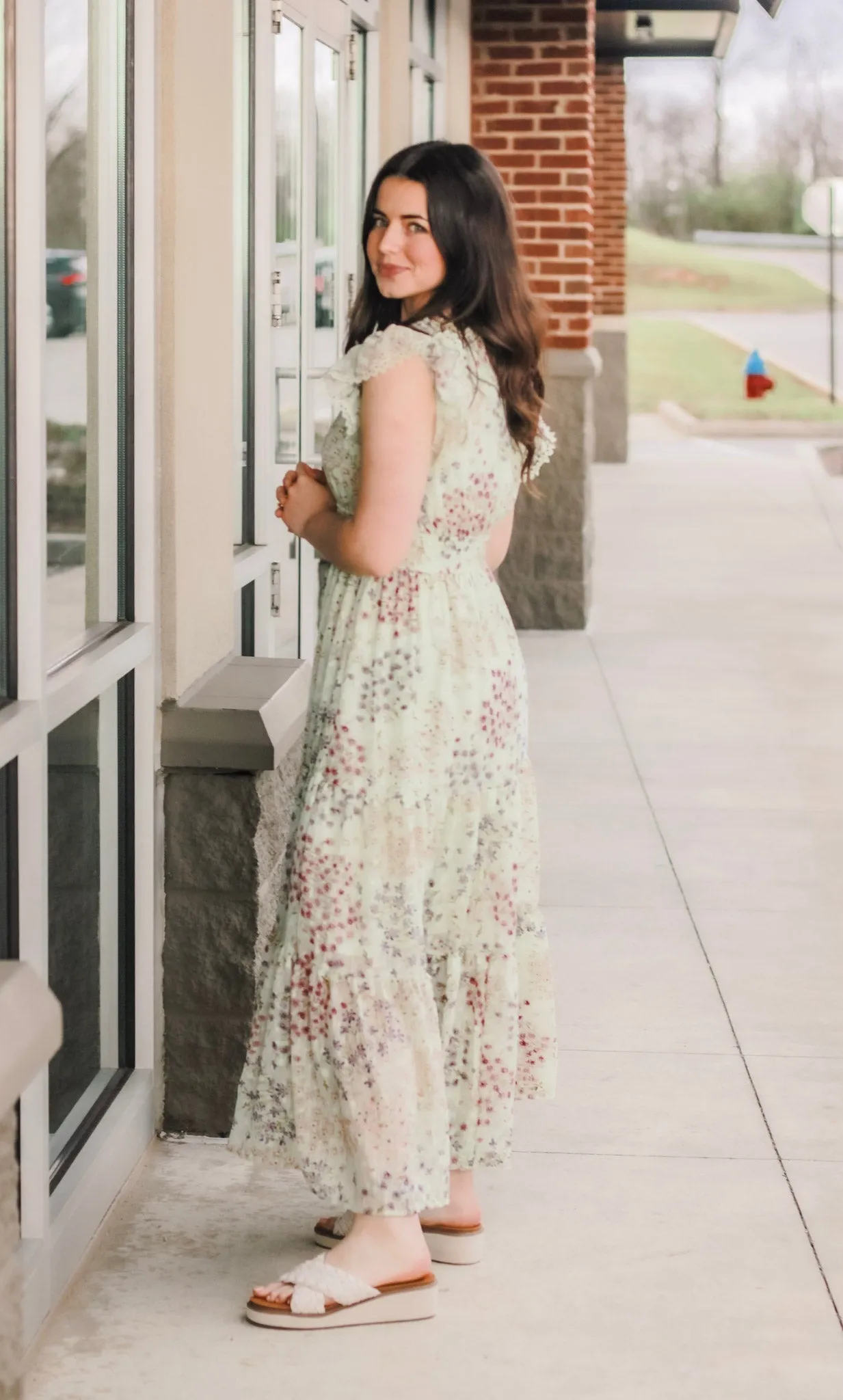 Spring Fling Floral Maxi Dress