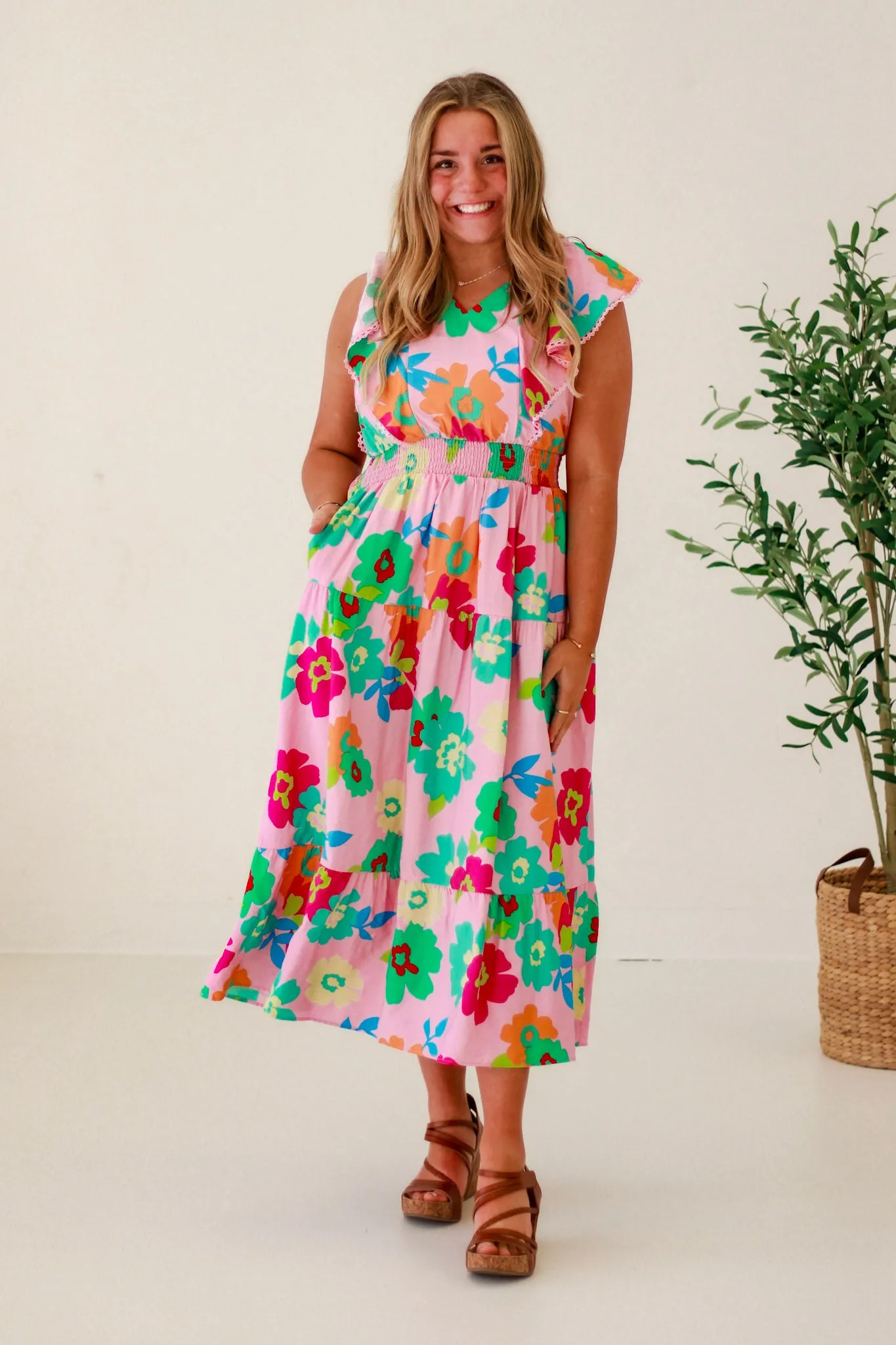 Spring Floral Fun in Pink