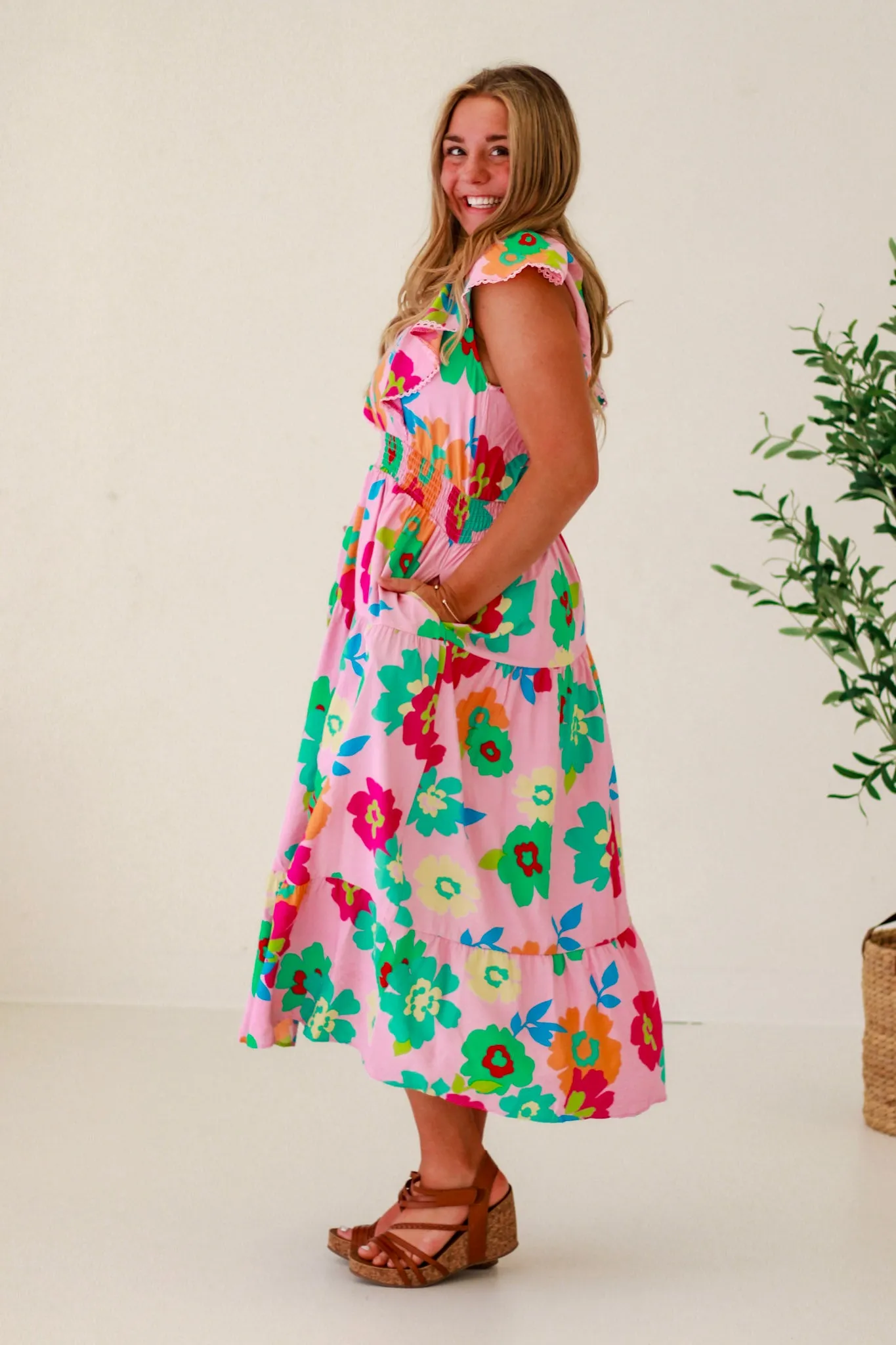 Spring Floral Fun in Pink