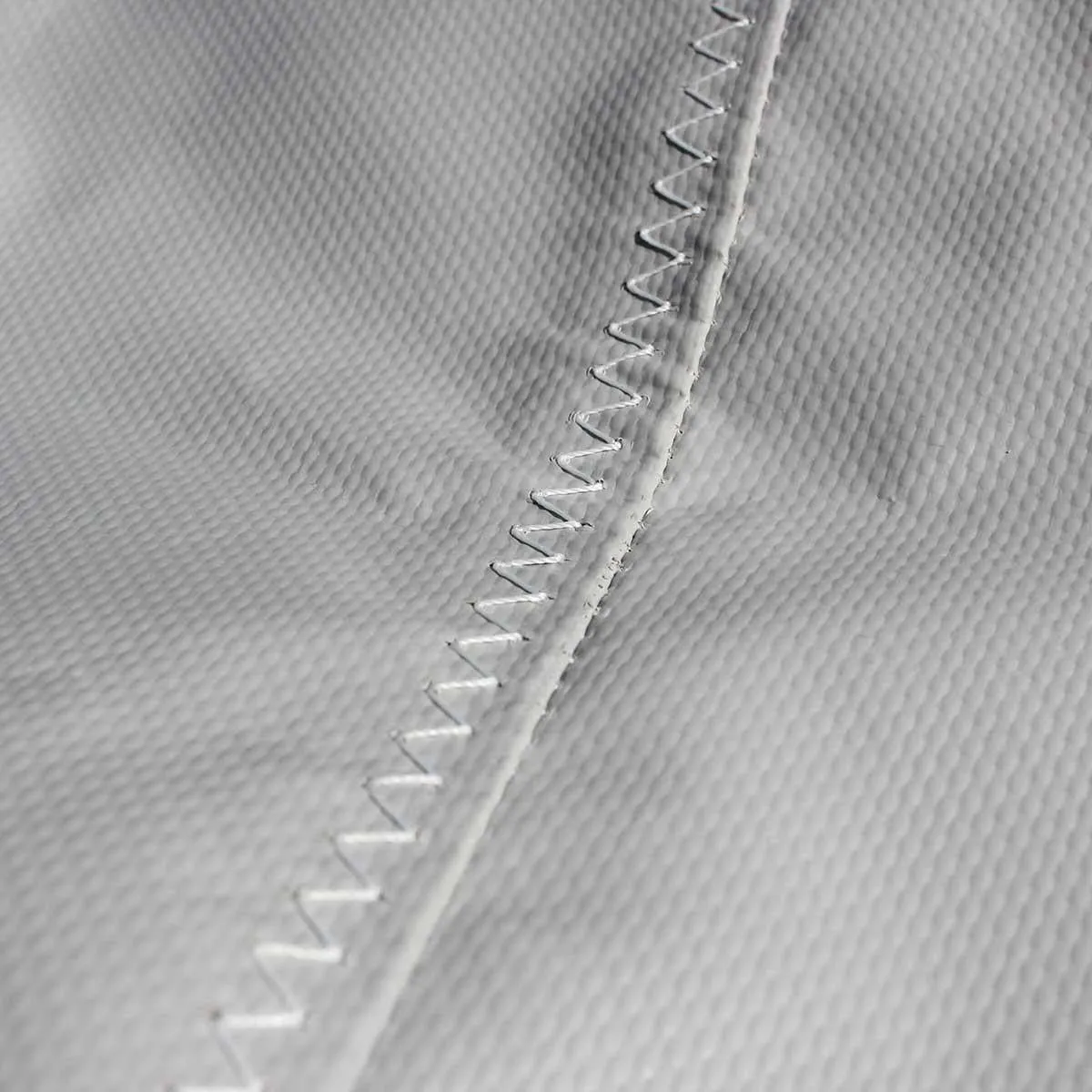 Streaker Boat Cover - Boom Up - PVC Grey