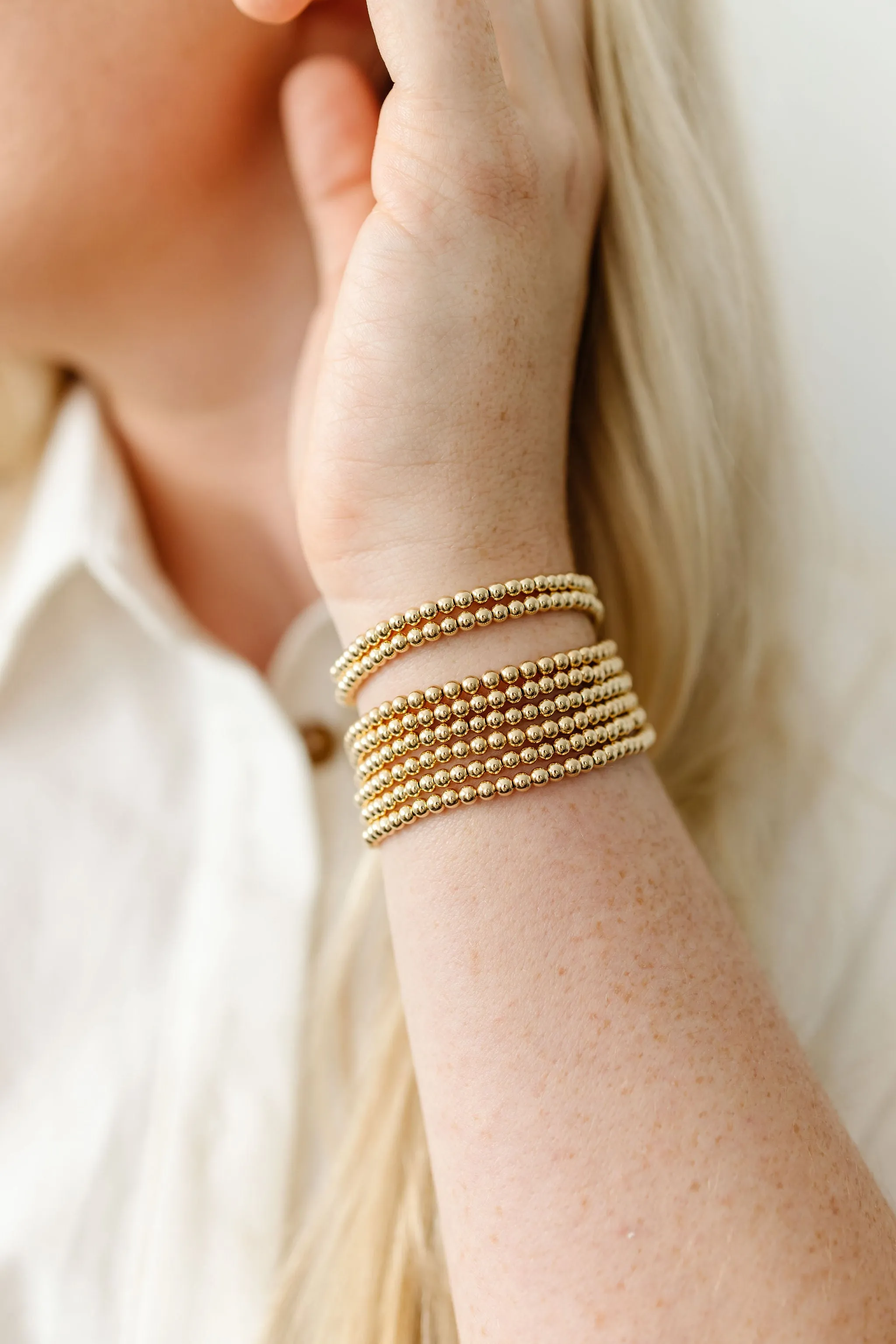 Stretchy Kindness Adult Bracelet (3MM beads)