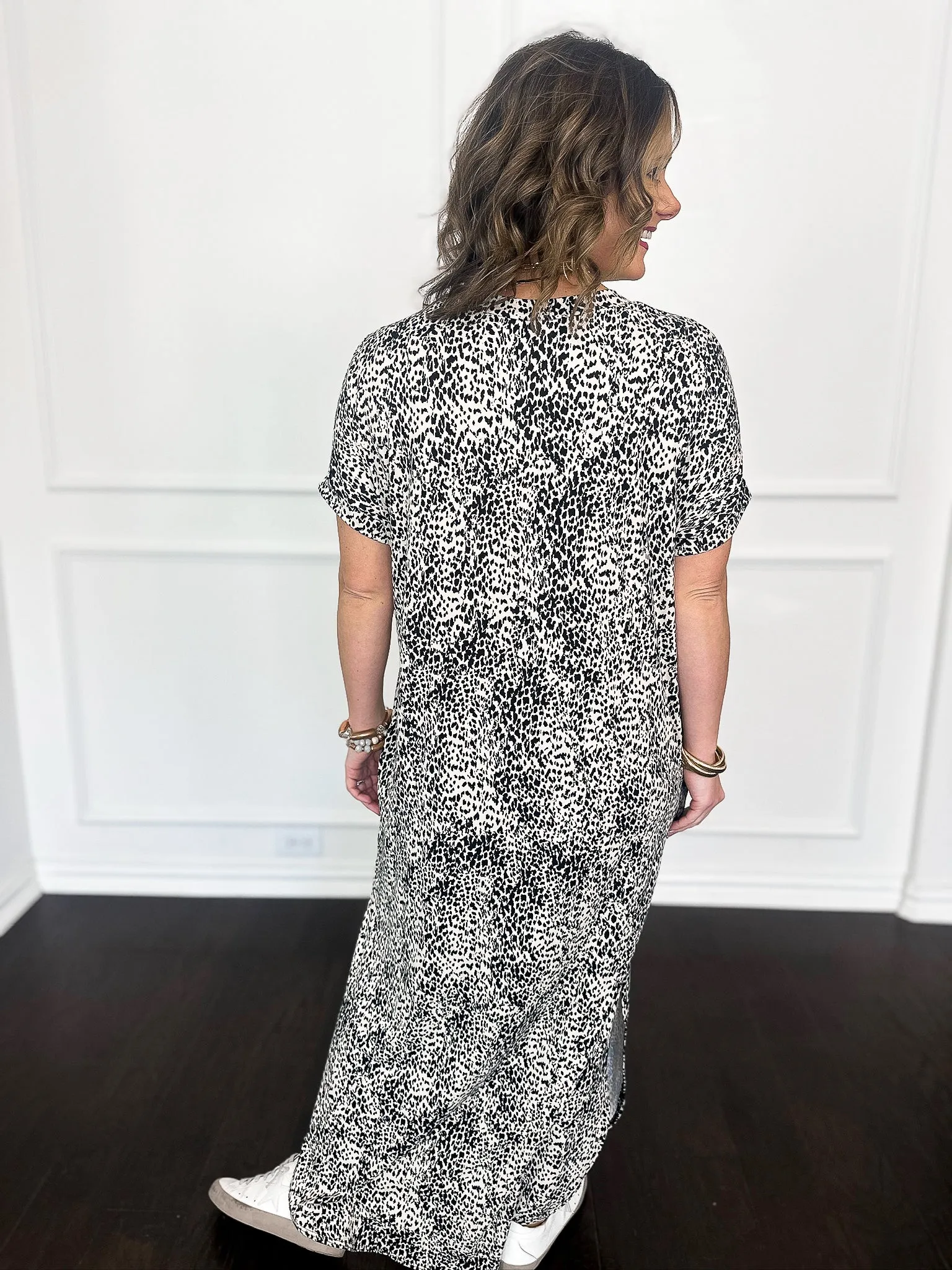 Stretchy Soft Leopard Maxi