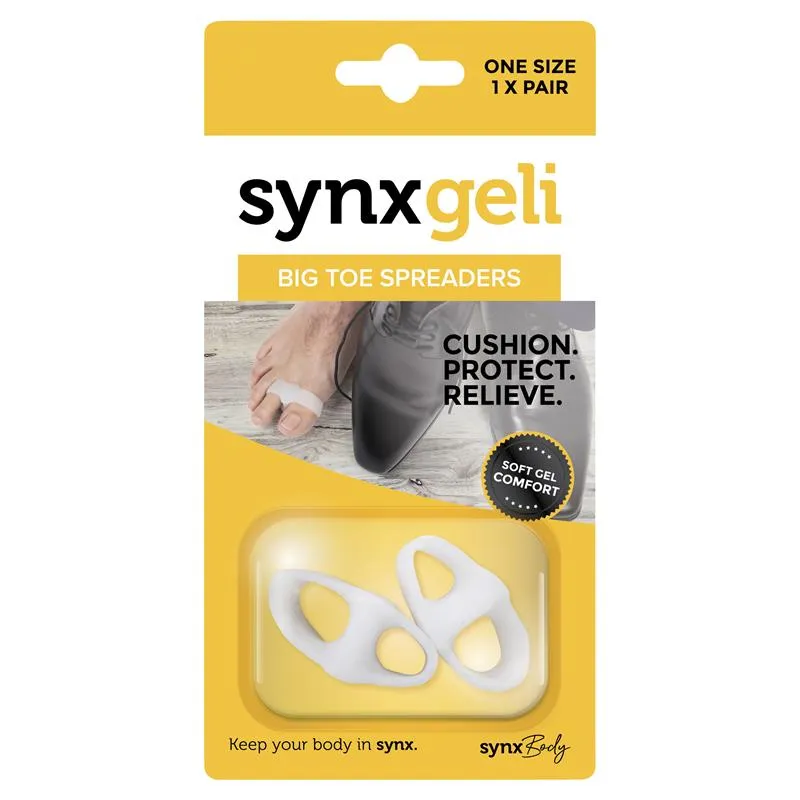 Synxgeli Toe Spreaders Big Toe 1pr