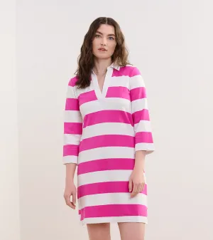 Taylor Dress - Preppy Pink Stripes