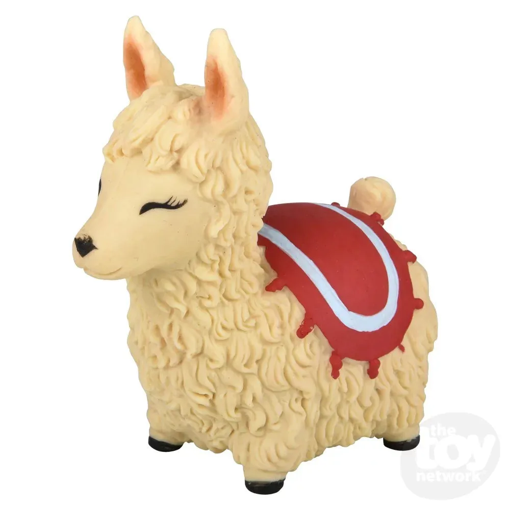 The Toy Network 3.5" Stretchy, Squish Alpaca
