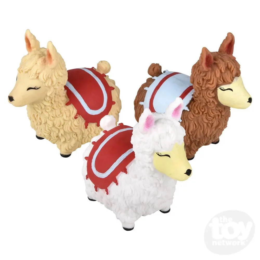The Toy Network 3.5" Stretchy, Squish Alpaca