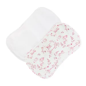 Toile De Juoy Printed Burp Cloth Set