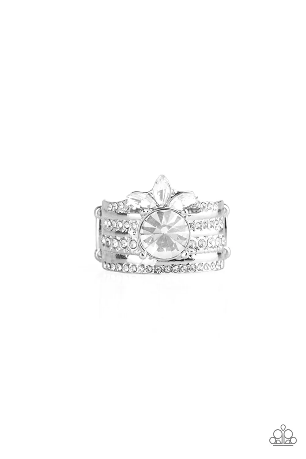 Top Dollar Bling - White - Paparazzi