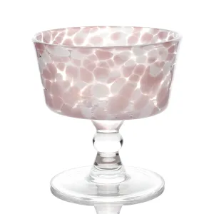 Torcello Spotted Rosa Dessert Coupe, Multiple Colors