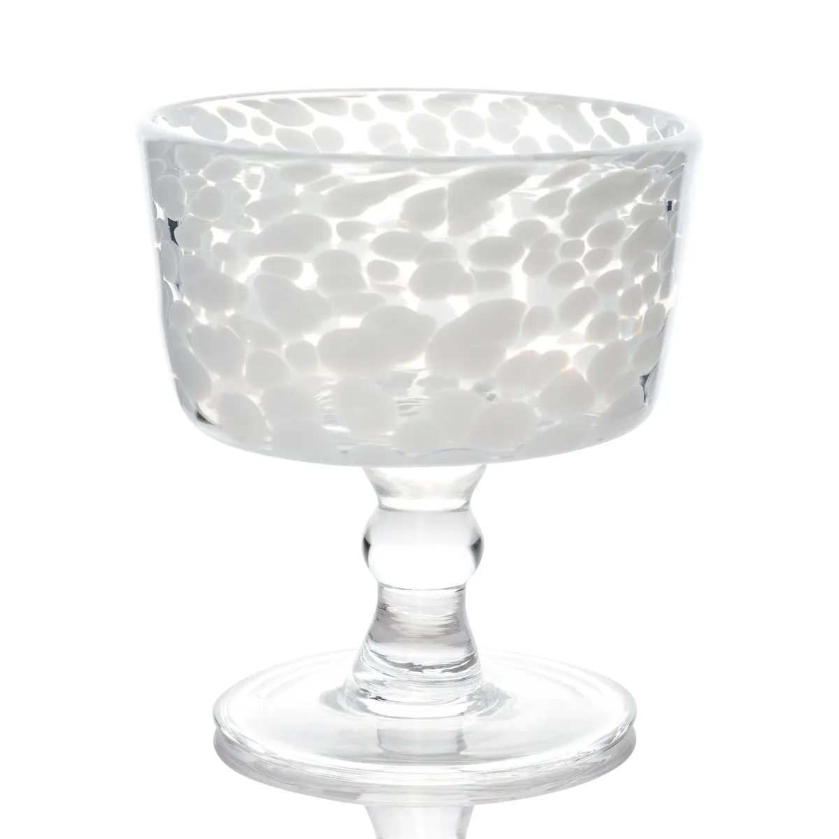 Torcello Spotted Rosa Dessert Coupe, Multiple Colors