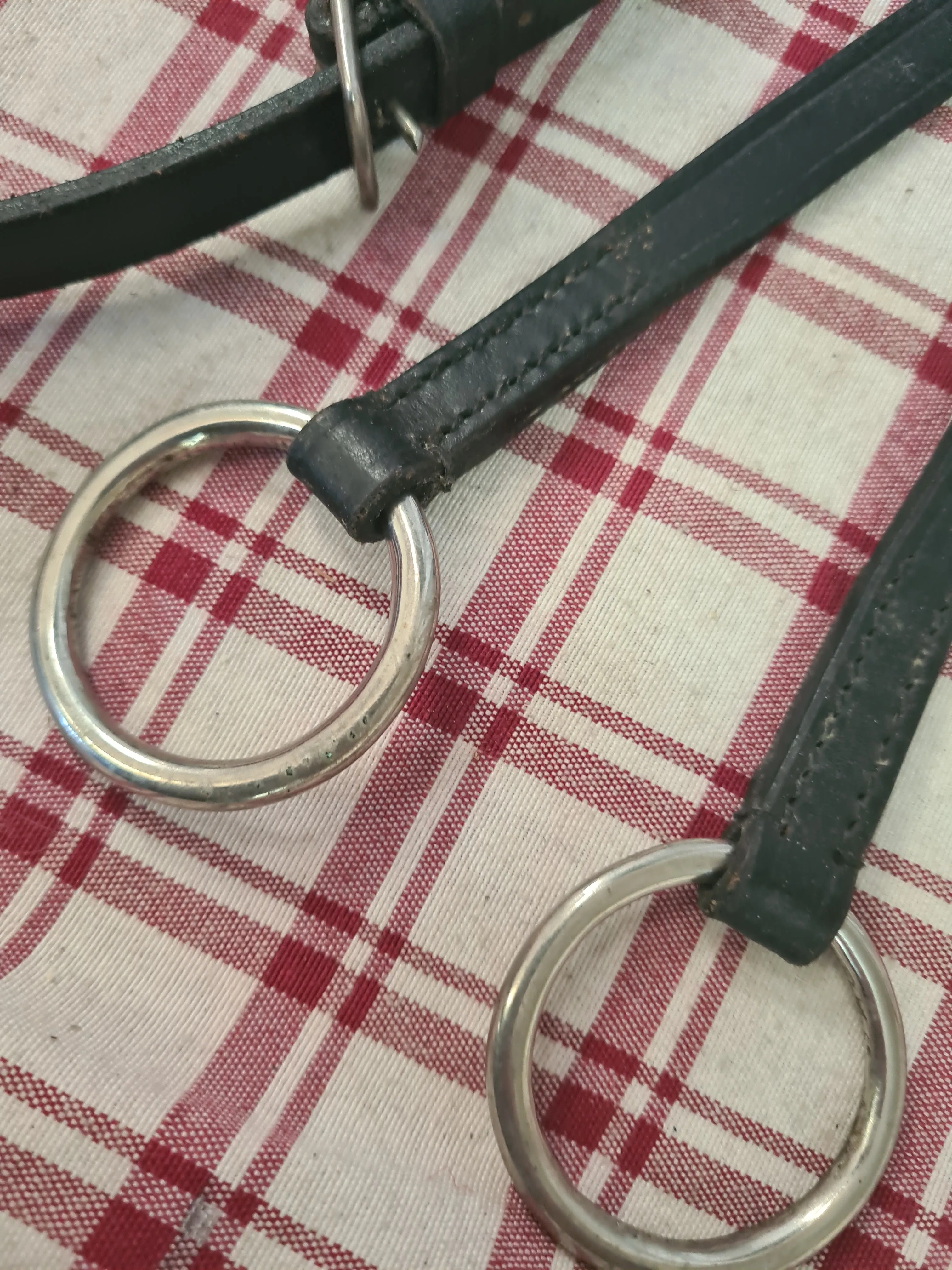Used running Martingale size full black FREE POSTAGE 🟢