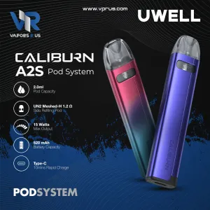 UWELL - Caliburn A2S Pod Kit 520mAh