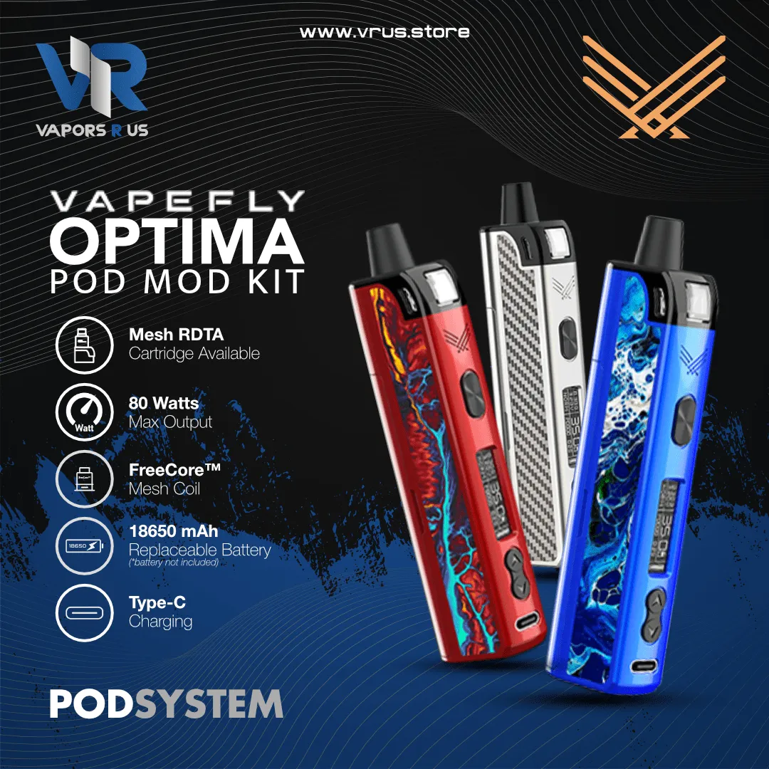 VAPEFLY - Optima 80W 18650 Pod Mod Kit