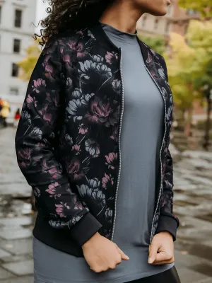 Veste Bomber Décontractée GoodTime - Festif Noir