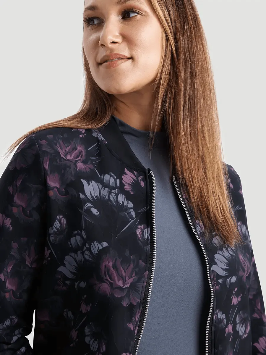 Veste Bomber Décontractée GoodTime - Festif Noir