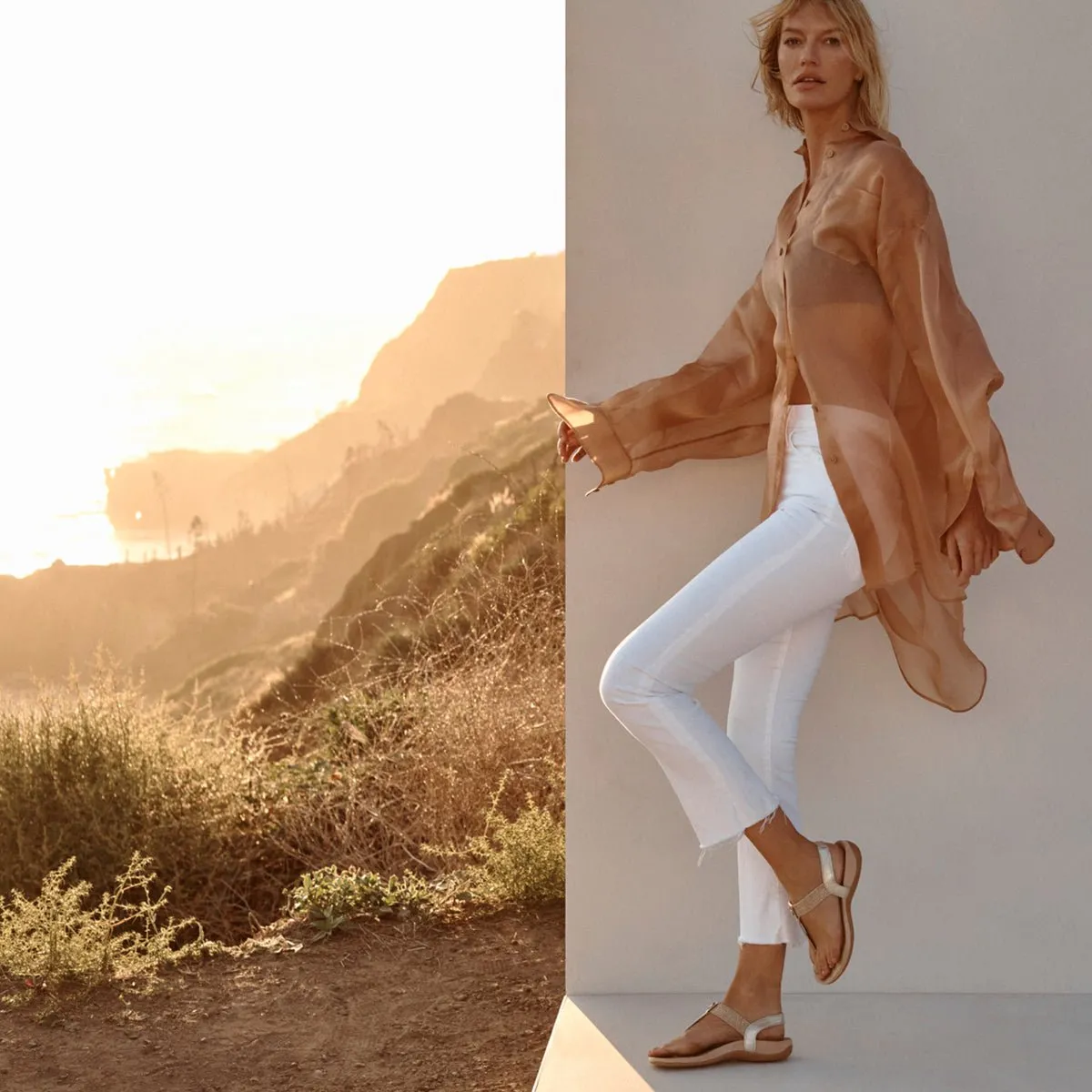 Vionic Women's Brea Heeled Sandal, Camel Nubuck Leather