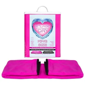 ViViLO Splash Dry King Size Waterproof Reversable play blanket in Magenta/Black