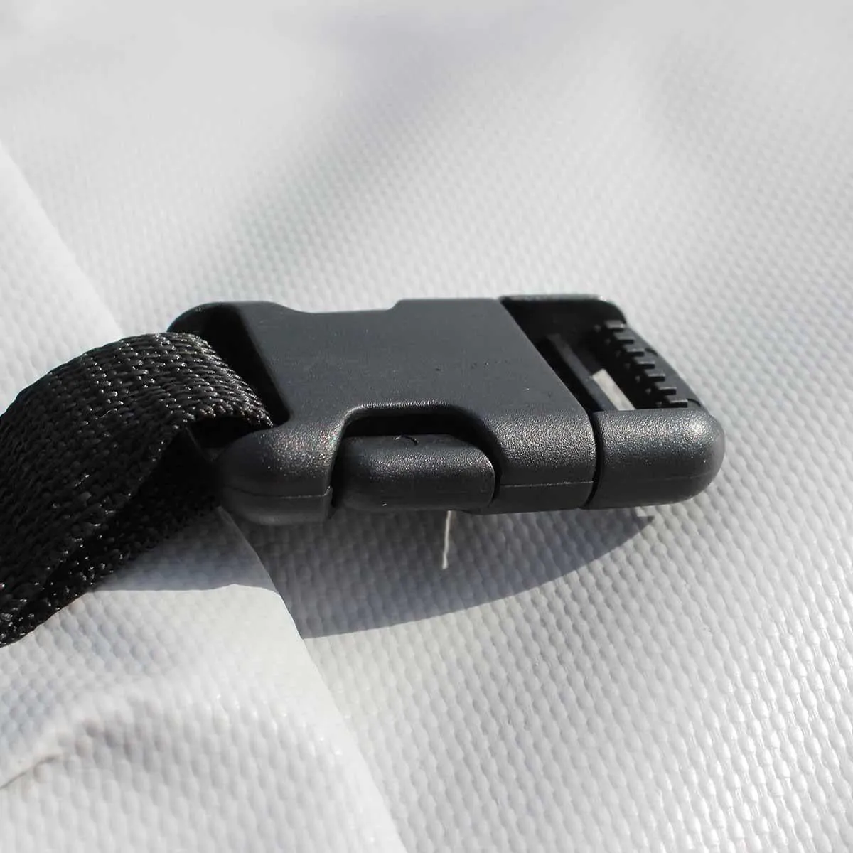 Wanderer Boat Cover - PVC Grey - Mast Down