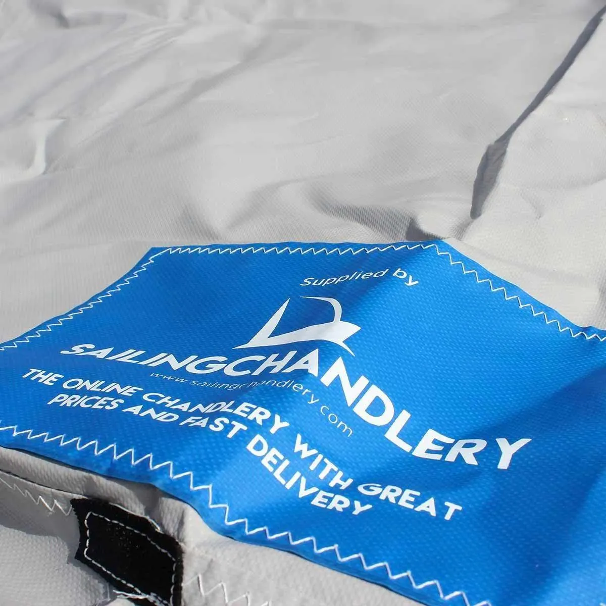 Wanderer Boat Cover - PVC Grey - Mast Down