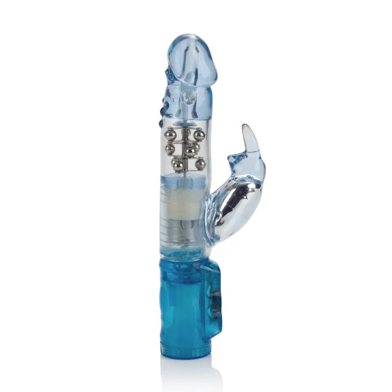 Waterproof Jack Rabbit Blue Floating Beads