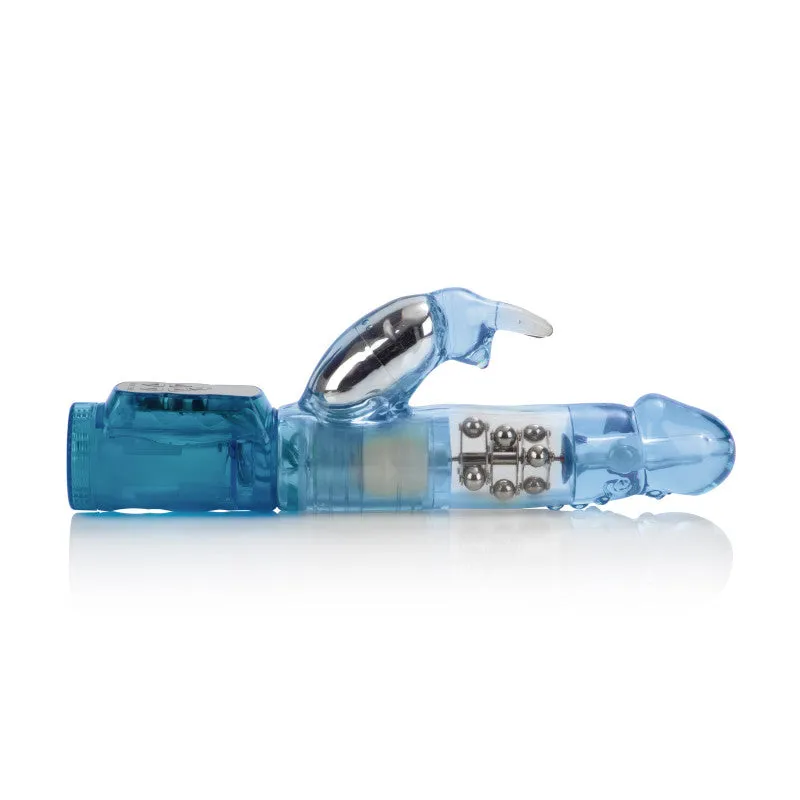 Waterproof Jack Rabbit Blue Floating Beads