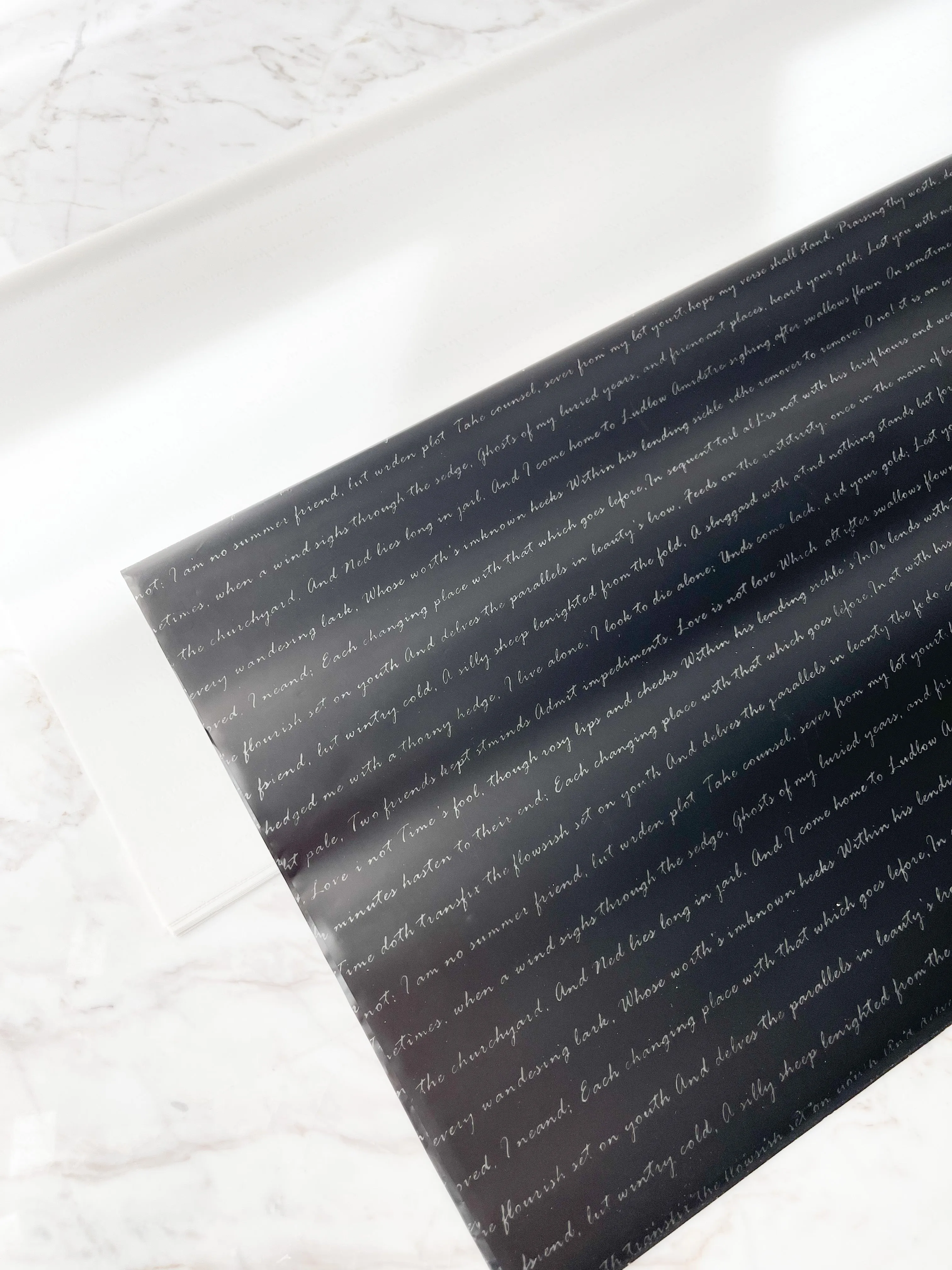 Waterproof Transparent Wrapping Paper With Letters
