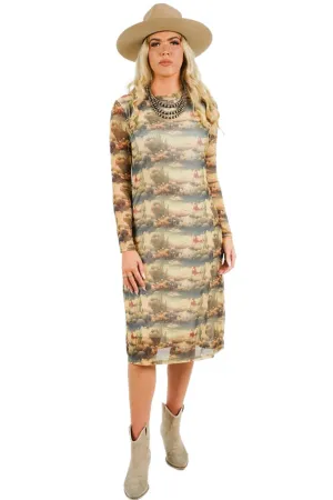 WILD WEST CACTUS DRESS