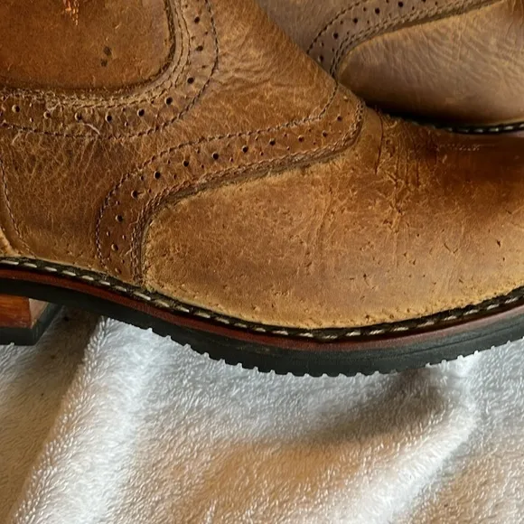 Wolverine rancher steel toe boot oil resistant size 9 wide