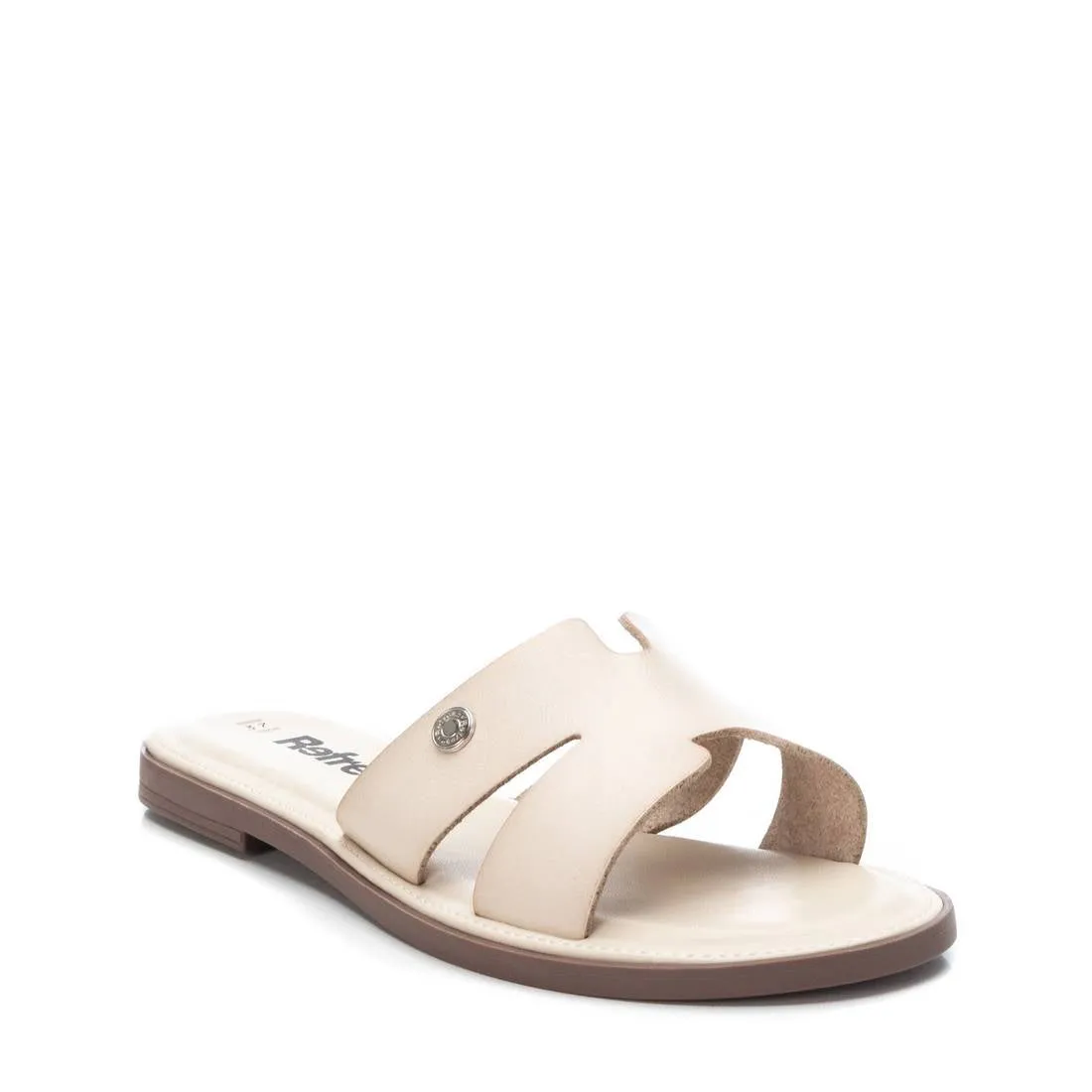 Women's Flat Sandals By XTI_170796_Light Beige